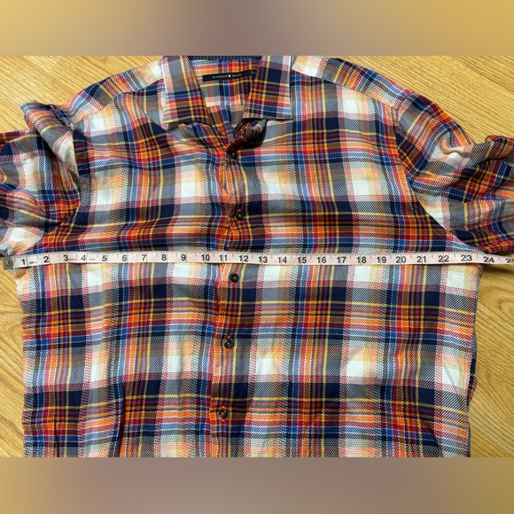 Hammer Made Men’s Plaid Button Down Shirt 43/17 - Picture 9 of 11